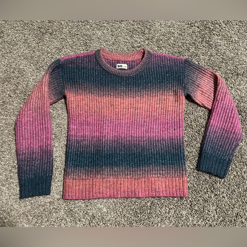 SO Brand girls sweater sz L 10/12